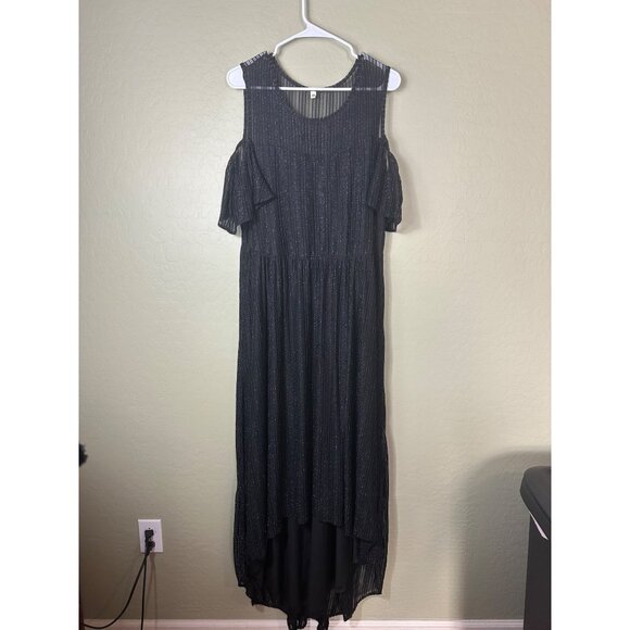 3X Sparkly Formal Dress Maxi Long Cocktail Mother of Bride Outfit Evening - Picture 1 of 4